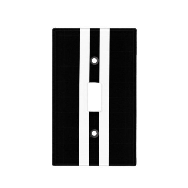 center stripe light switch cover (Front)