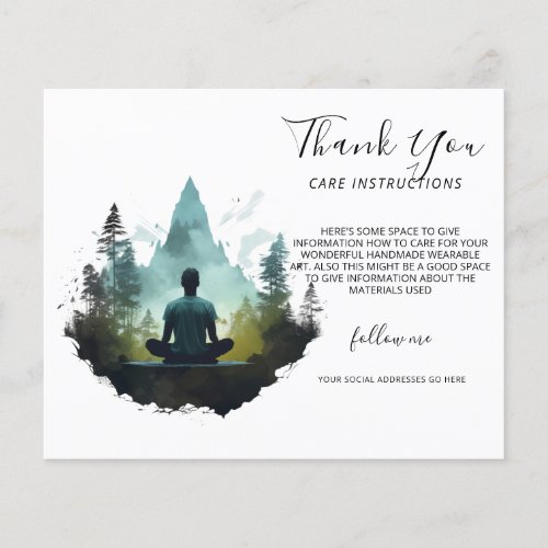 Center Within | Forest Meditation Flyer