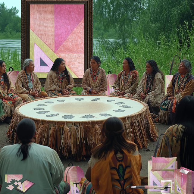 Center Wrapping Paper Sheets (Get the full “Center” collection at: https://bit.ly/SmartArtIIZazzle. )