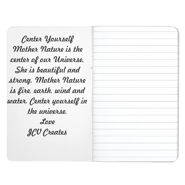 Center Yourself Journal (Inside Front)