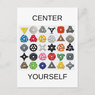 Center Yourself Postcard
