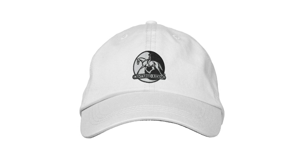 Centered Riding Logo Hat | Zazzle