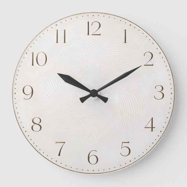 Centered Time Large Clock (Front)