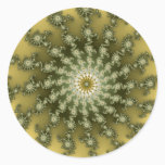 Centerpoint - Fractal Classic Round Sticker