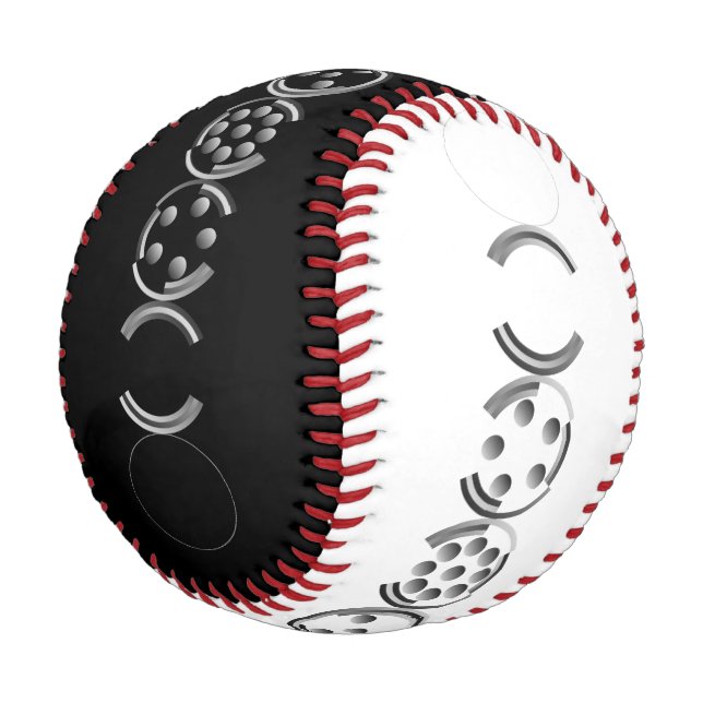 Centesimal 10Digit '3x3x3 Puz' by Kenneth Yoncich Baseball (Angled)
