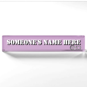 Centesimal 1776 by Kenneth Yoncich Desk Name Plate