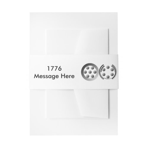 Centesimal 1776 by Kenneth Yoncich Invitation Belly Band