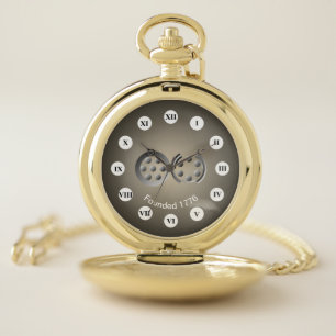 Centesimal 1776 (Roman Face) by Kenneth Yoncich Pocket Watch