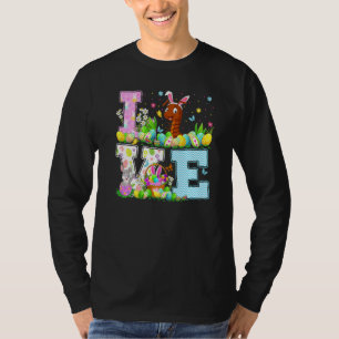 Centipede Easter Egg Hunt Funny Love Centipede Eas T-Shirt