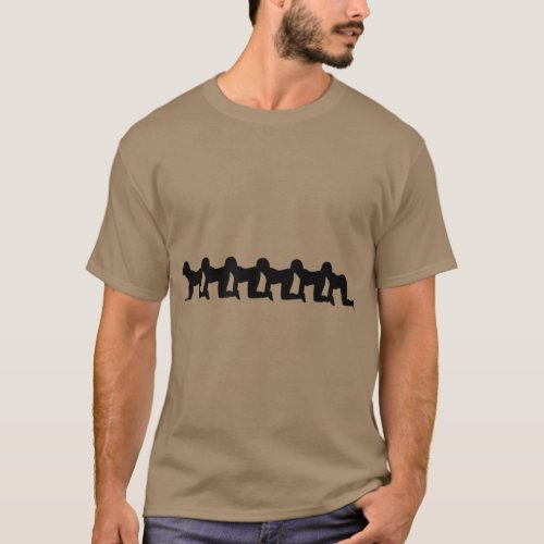 Centipede Humor Human Funny centiped Parody T_Shirt