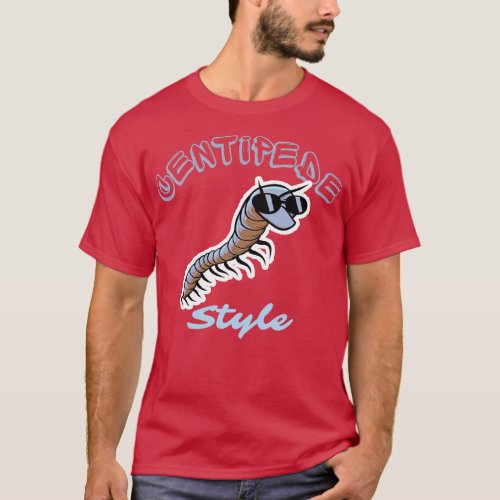 Centipede Style Centipede Lover T_Shirt