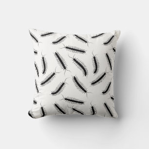 Centipede Throw Pillow