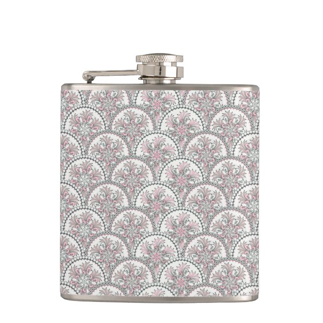 Centle Vintage Pattern Flask (Front)