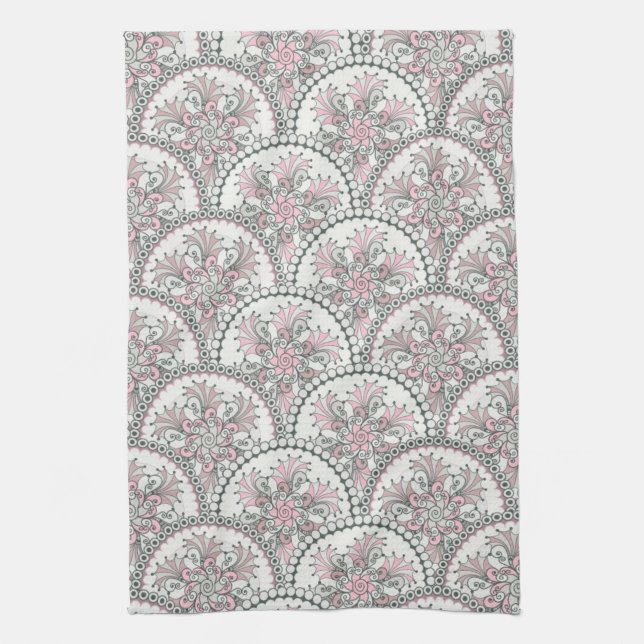 Centle Vintage Pattern Towel (Vertical)