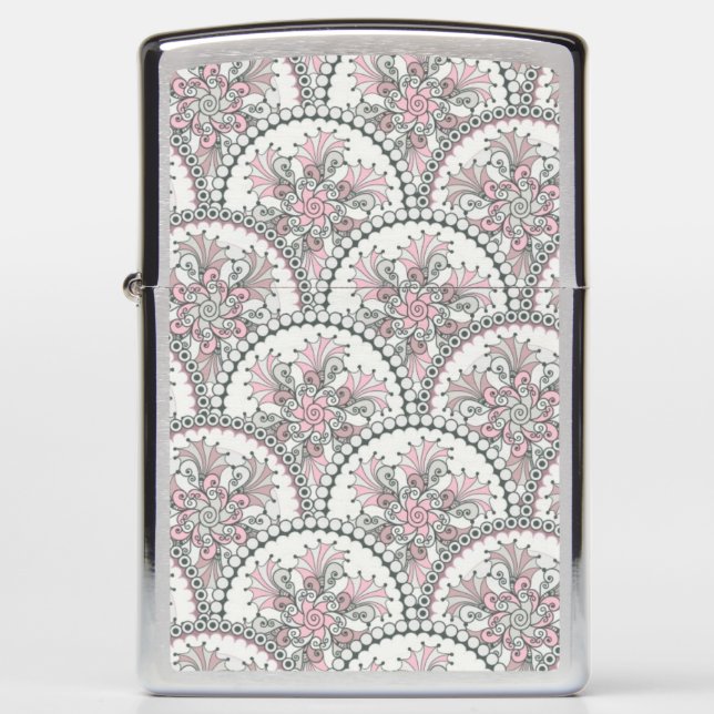 Centle Vintage Pattern Zippo Lighter (Front)