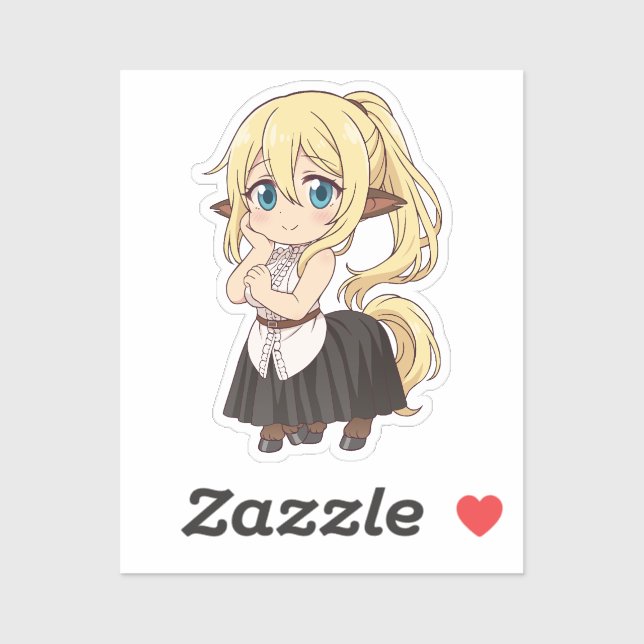 Centorea Shianus Chibi Monster Girl Sticker (Sheet)
