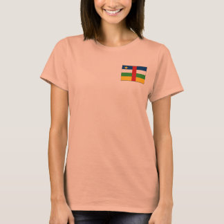 Centrafrique Flag + Map T-Shirt
