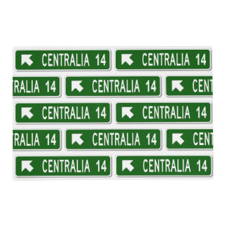 Centrailia PA Placemat