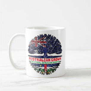 Central African Australia Australian Flag Roots Coffee Mug