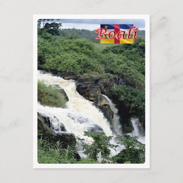 Central African Republic - Boali - Falls - Postcard (Front)