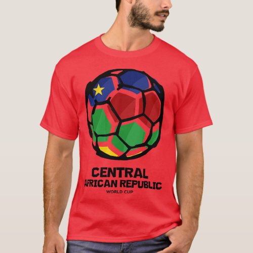 Central African Republic  Country Flag T_Shirt