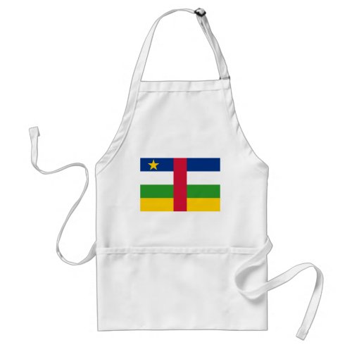 Central African Republic Flag Adult Apron
