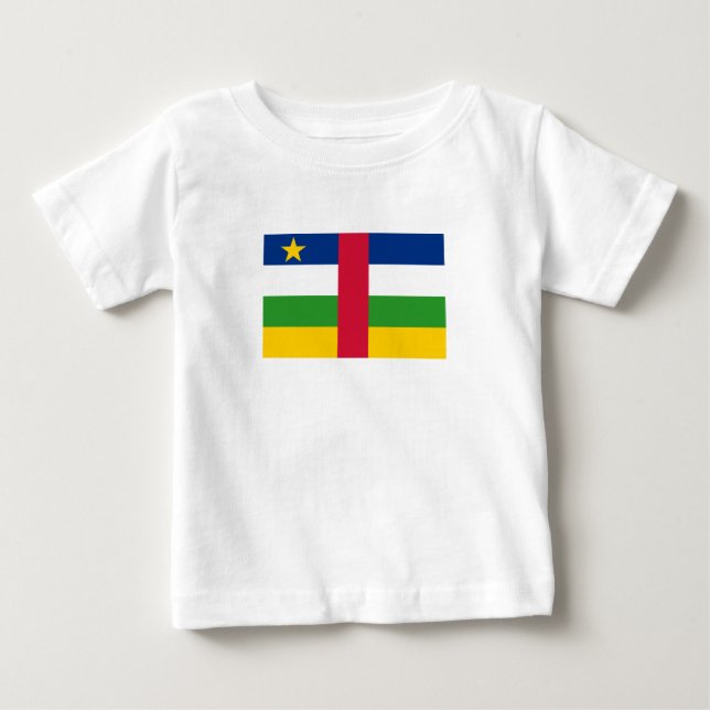 Central African Republic Flag Baby T-Shirt (Front)