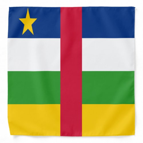 Central African Republic Flag Bandana