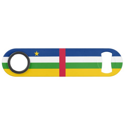 Central African Republic Flag Bar Key