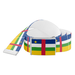 Central African Republic Flag Belt