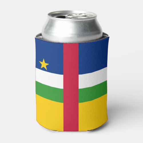 Central African Republic Flag Can Cooler