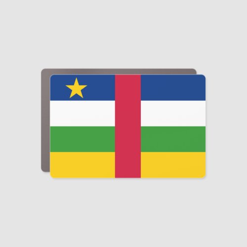 Central African Republic Flag Car Magnet