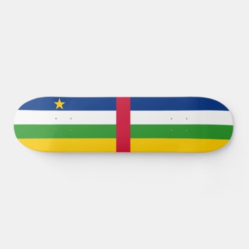 Central African Republic Flag Skateboard