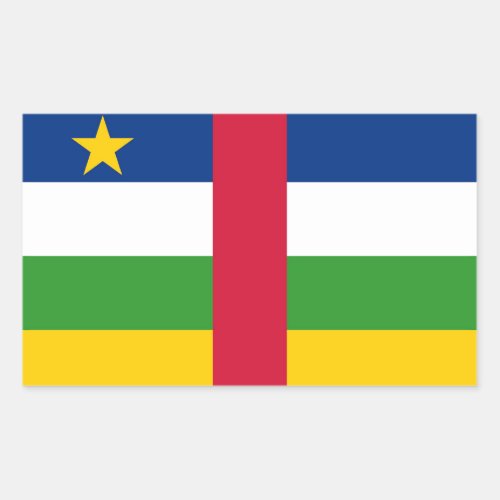 Central African Republic Flag Sticker