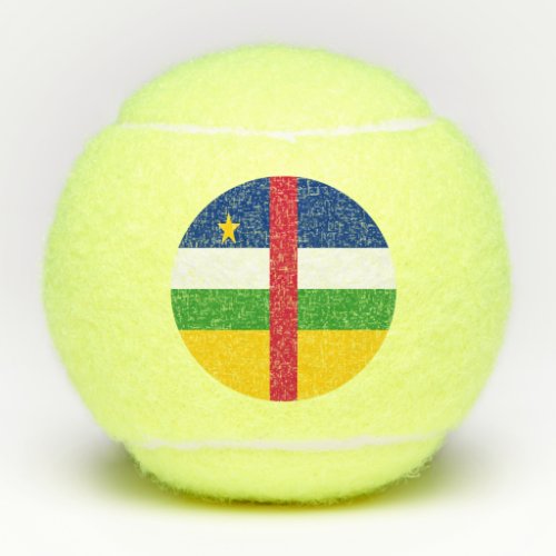 Central African Republic Flag Tennis Balls