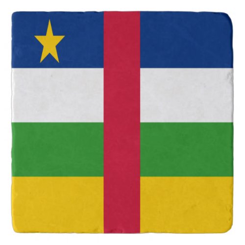 Central African Republic Flag Trivet