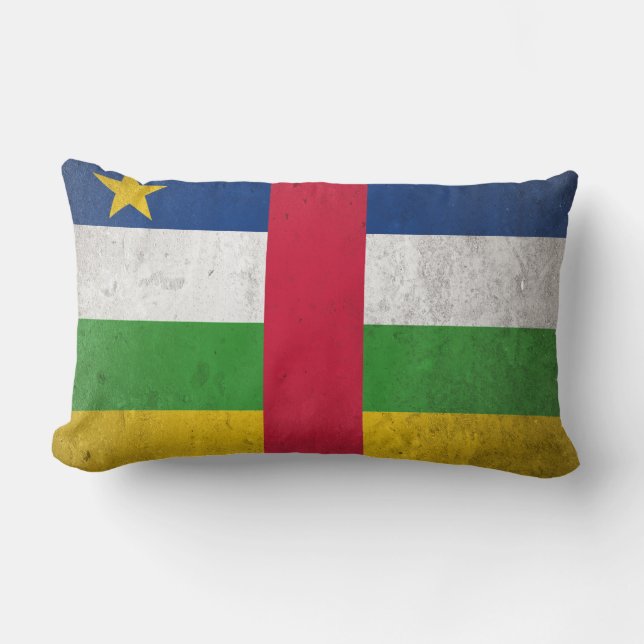 Central African Republic Lumbar Pillow (Front)