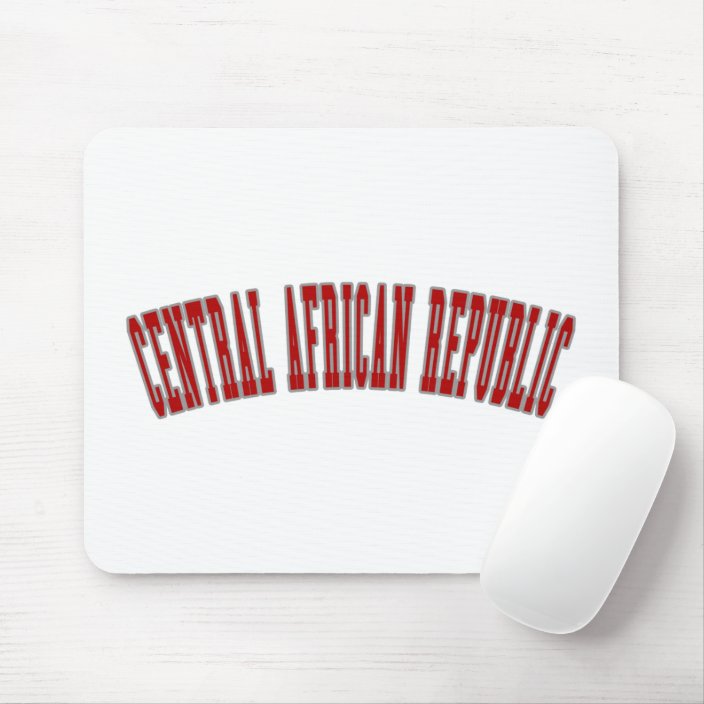 Central African Republic Mouse Pad