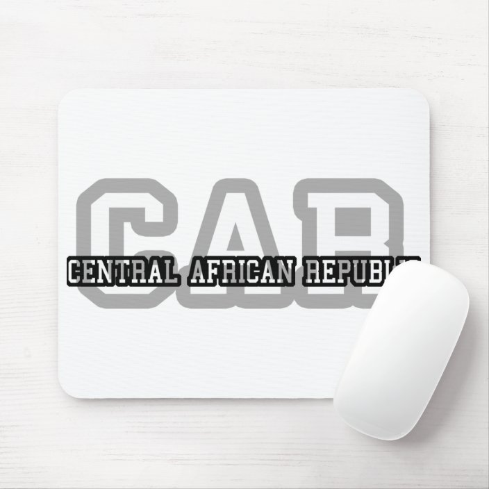 Central African Republic Mouse Pad