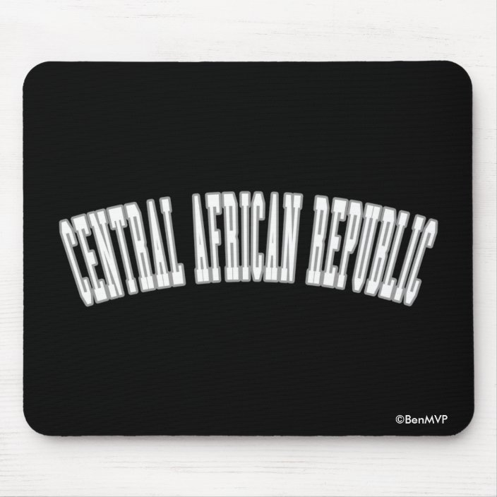 Central African Republic Mousepad