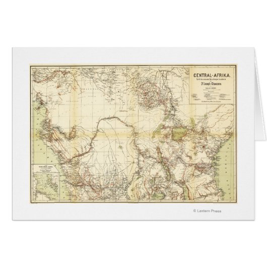 Central AfricaPanoramic MapCentral Africa (Front Horizontal)