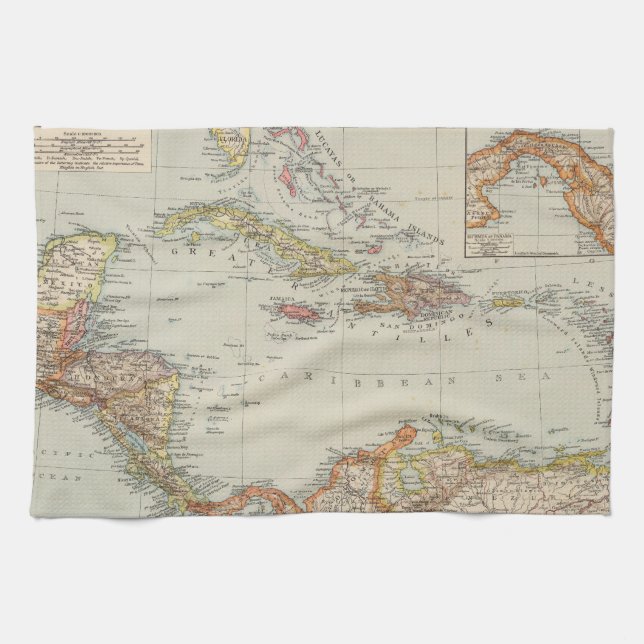 Central America 2 Kitchen Towel (Horizontal)