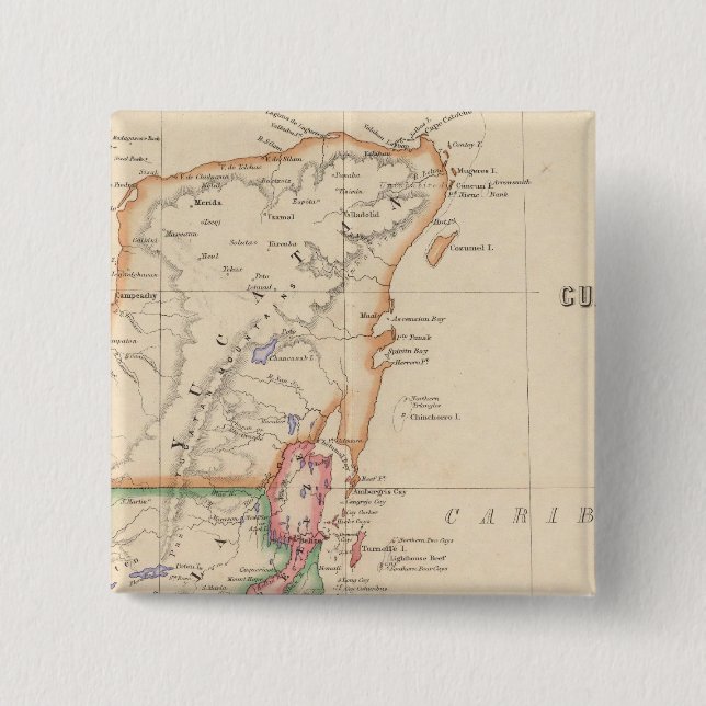 Central America 3 Button (Front)