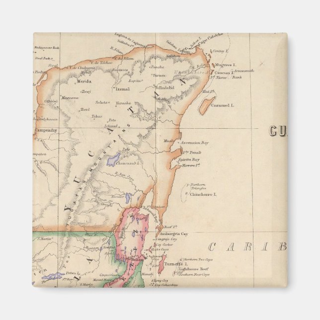 Central America 3 Magnet (Front)