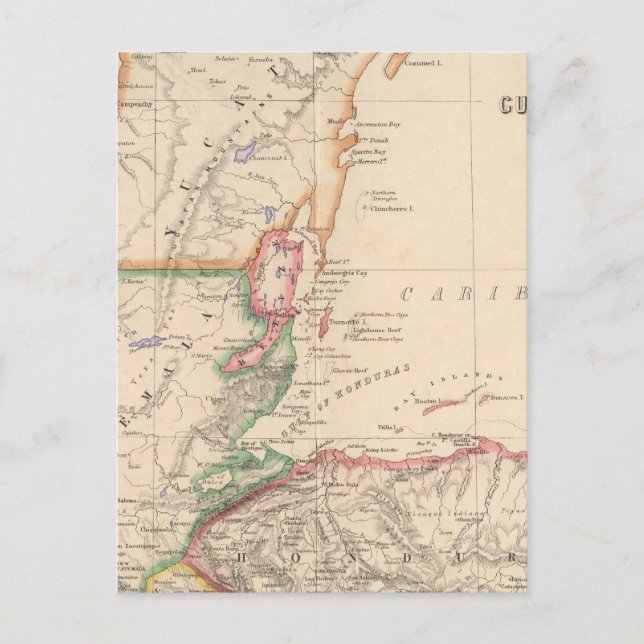 Central America 3 Postcard (Front)