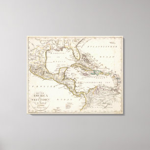 Central America 4 Canvas Print