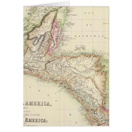 Central America 4 Cards (Front)