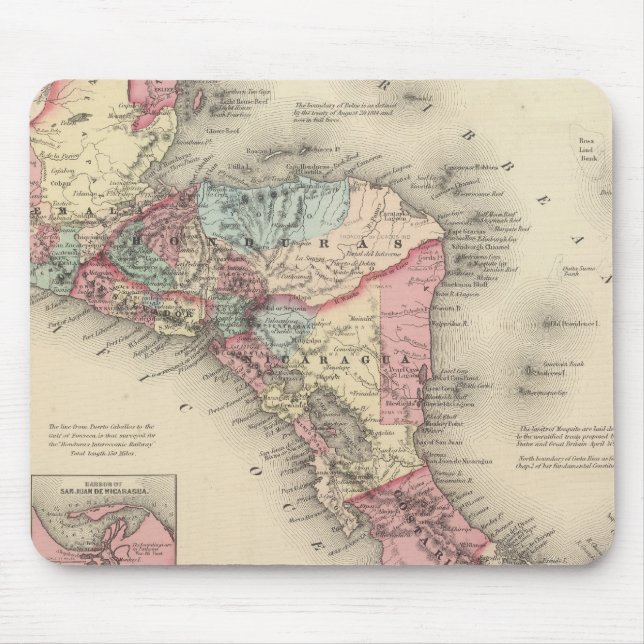 Central America 5 Mouse Pad (Front)
