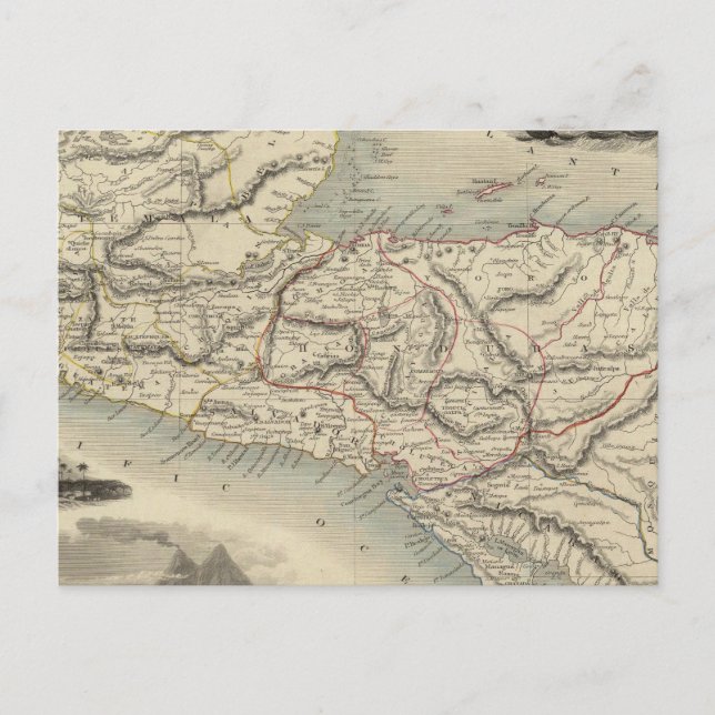 Central America 7 Postcard (Front)