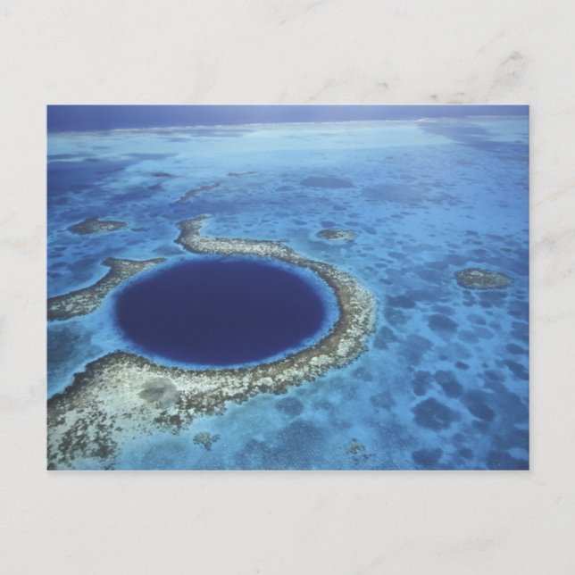 CENTRAL AMERICA, Belize, Large coral reefs off Postcard (Front)